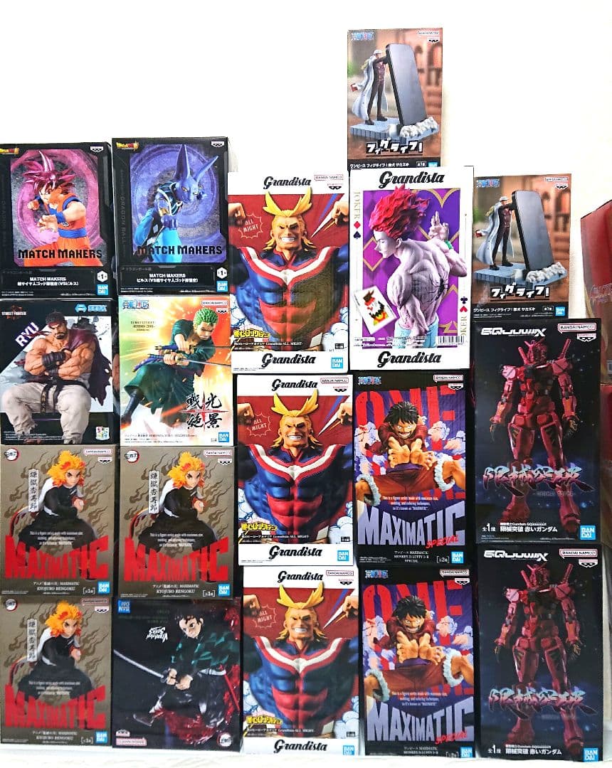 ヒーローアカデミアワンピース ドラゴンボールZ フィギュア まとめ買い
