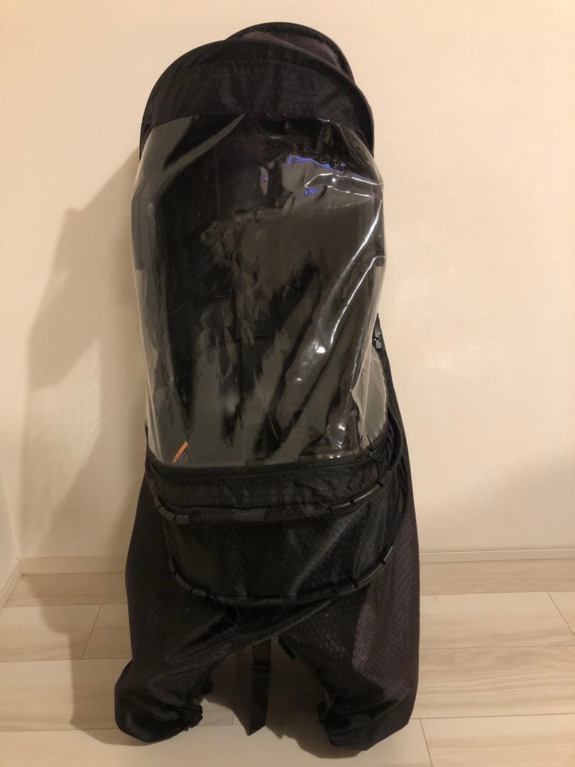 【PLANTS】リア用 OGKグランディア チャイルドシート黒※レインカバ