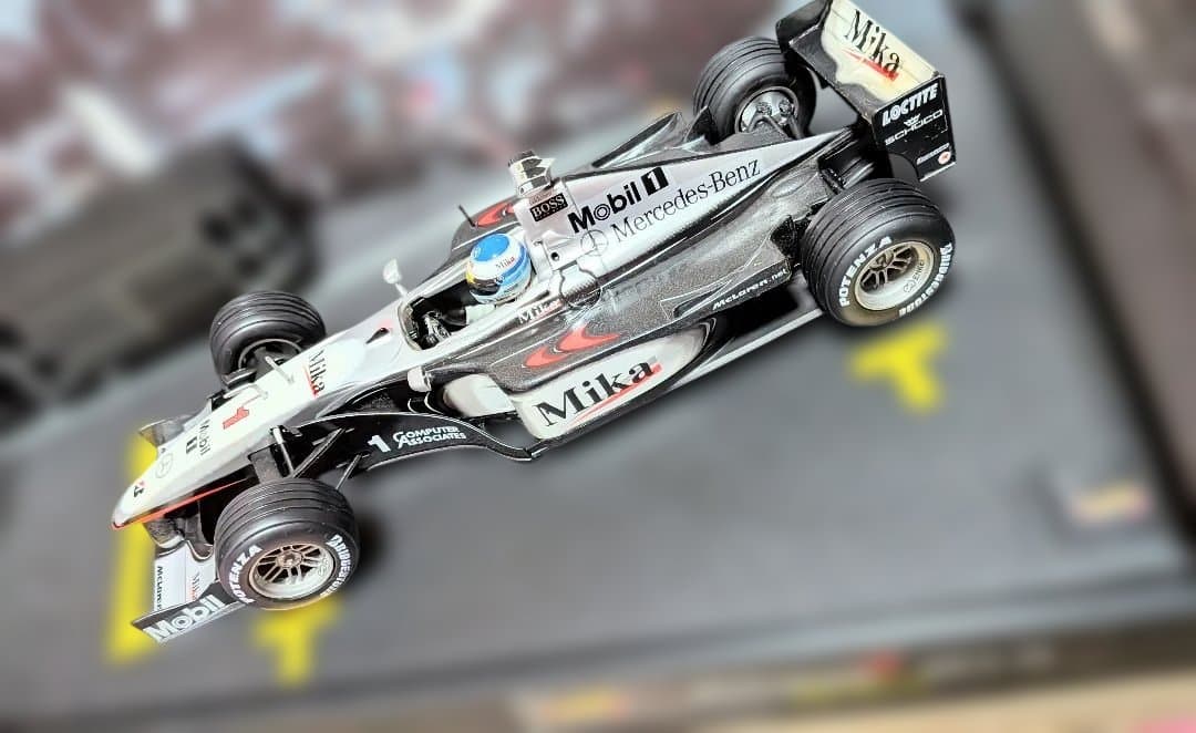 #F1マクラーレン1/24 理由・難あり ミカ・ハッキネン 京商 輸入マテル