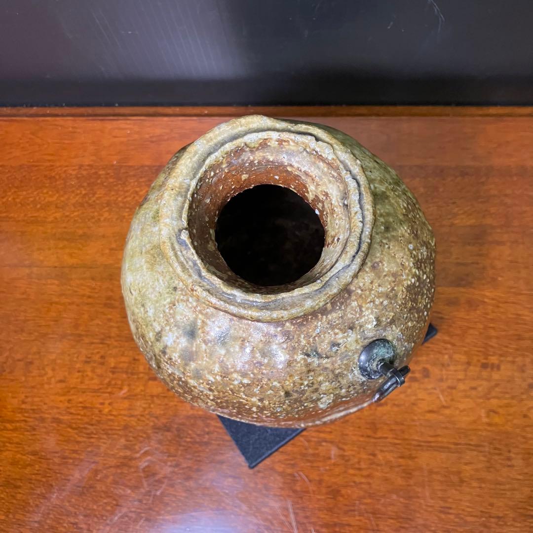 信楽焼 陶工、高橋楽斎 花入れ 箱付き(共箱) 名工 2025年最新】高橋