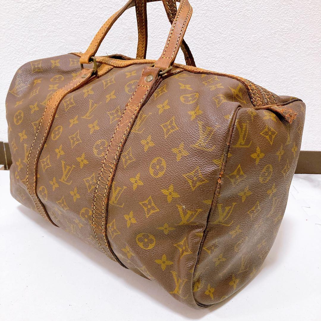 234 ルイヴィトン モノグラムボストンバッグサックスプール35