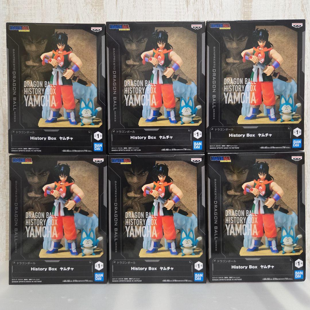 プライズフィギュア まとめ売り ヒストリーボックス ヤムチャ 6点