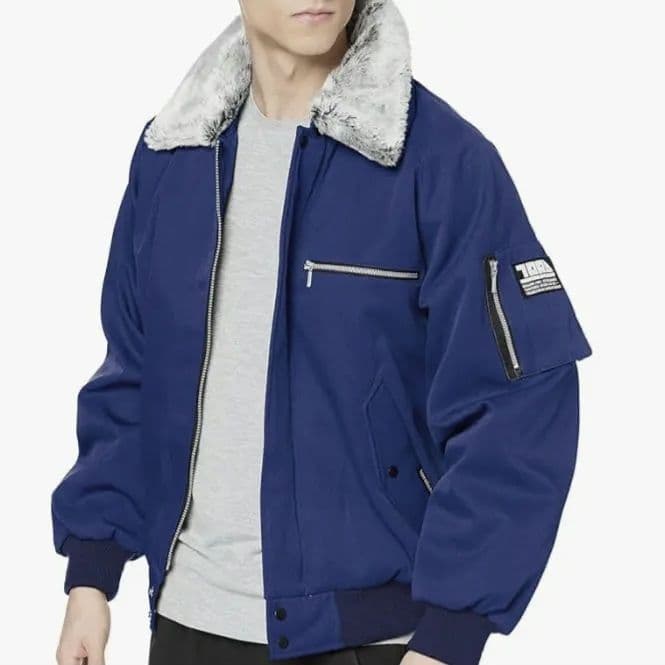 寅壱ドカジャン 4L 花紺