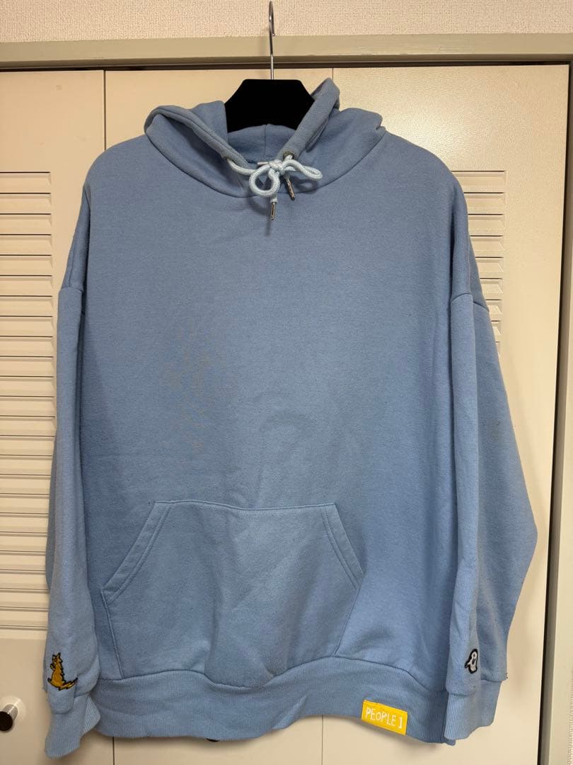 訳アリ】PEOPLE1 フーディー 怪獣とゴースト パーカー Lサイズ 裏起毛