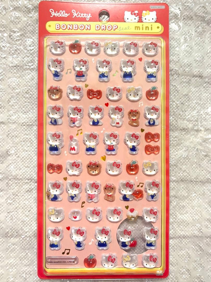 ボンボンドロップシール ミニ サンリオ 8枚セット