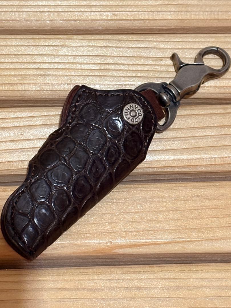 FUNNY クロコダイル キーケース キーホルダー