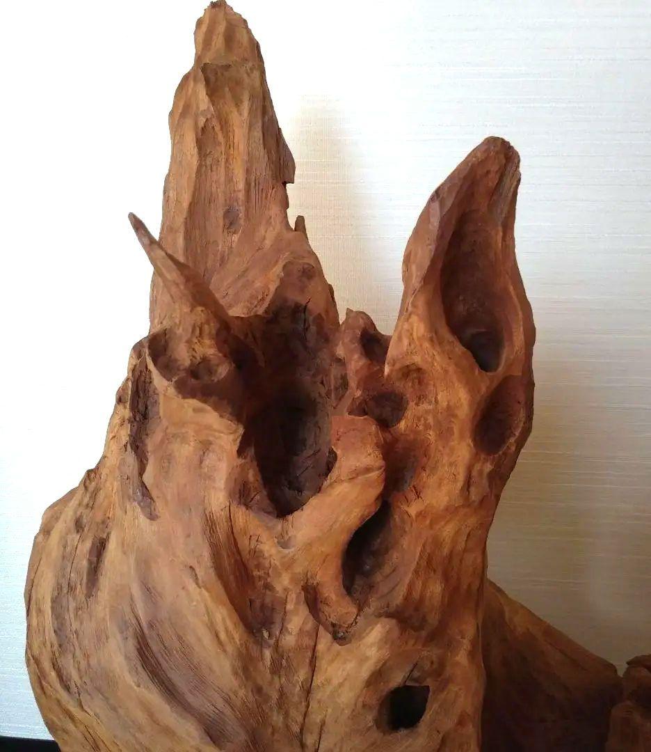 鹿児島県 天然木 オブジェ 置物 切り株 工場 直営 店