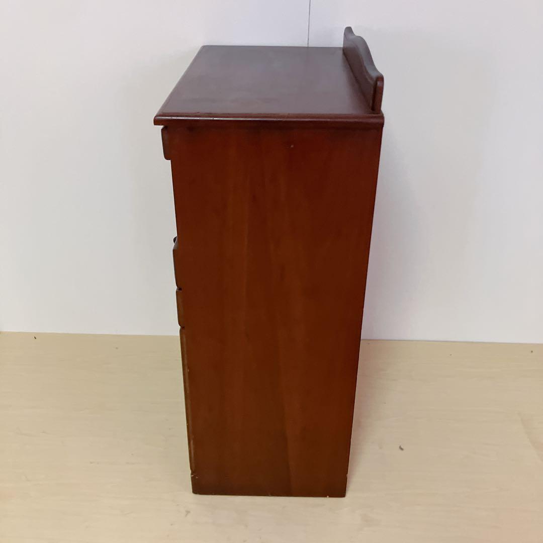 キャスター付き 電話台、FAX台 キャビネット サイドチェスト サイドラック