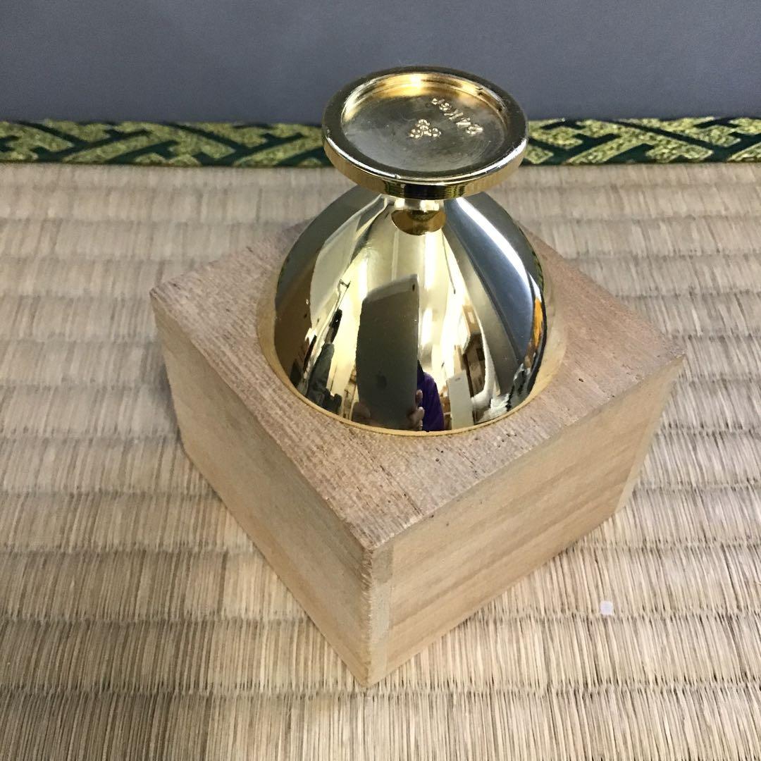 骨董品 酒器 名古屋市 区政協力委員 24KGP 金杯 栞 共箱 S1052KP -