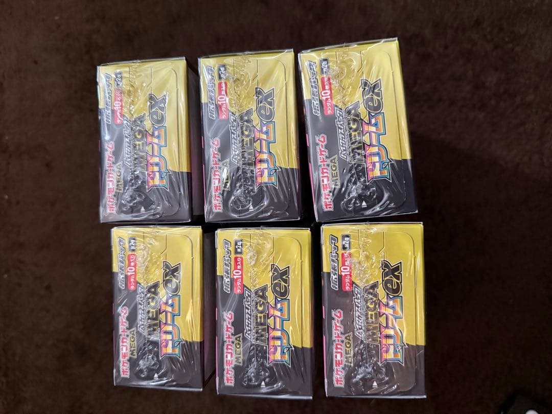 ポケモンカードハイクラスパックMEGAドリームex6box