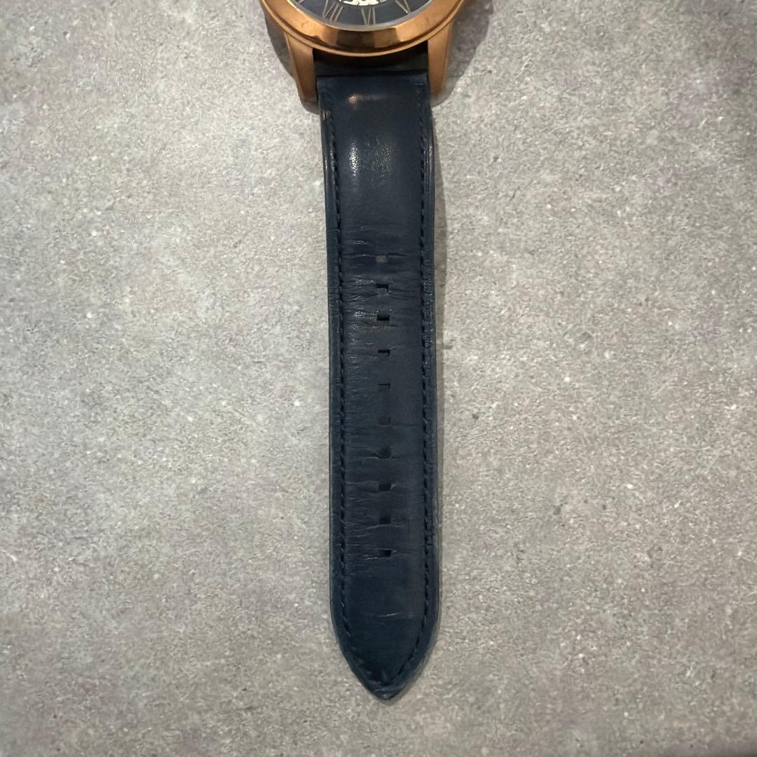 FOSSIL 自動巻き時計 スケルトンダイヤル