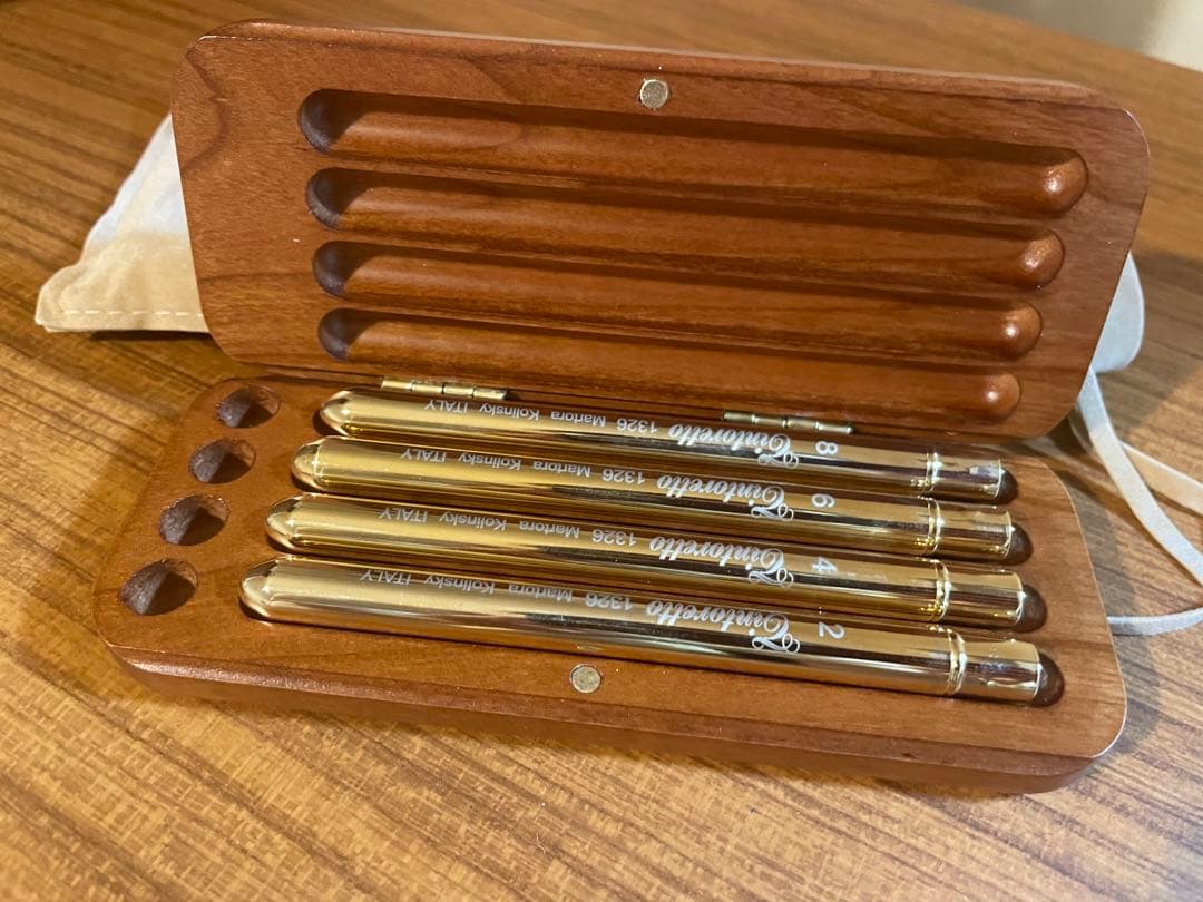 Zecchi Firenze 筆　筆セット　絵の具セット　水彩画