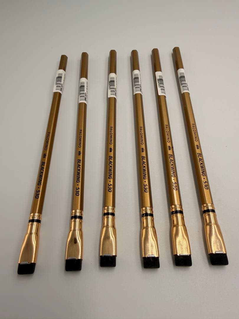 【限定・希少】パロミノ ブラックウィング 530 鉛筆 6本セット（新品）L