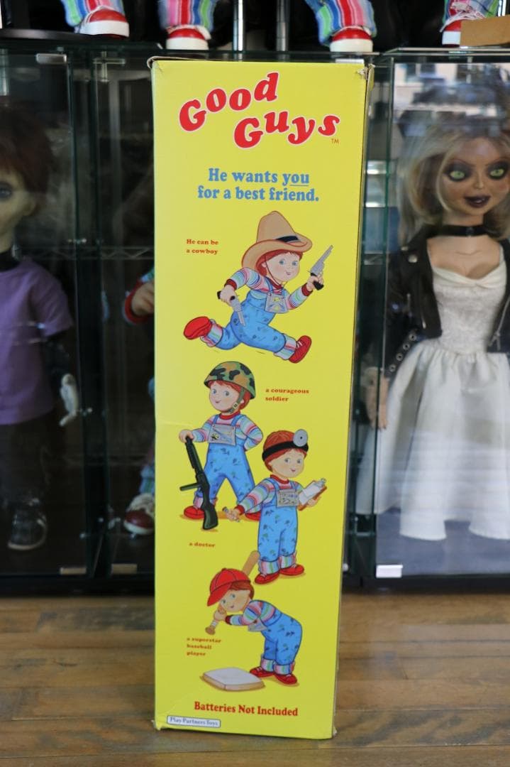 等身大 チャッキー グッドガイ人形用 グッドガイボックス ディスプレイケース