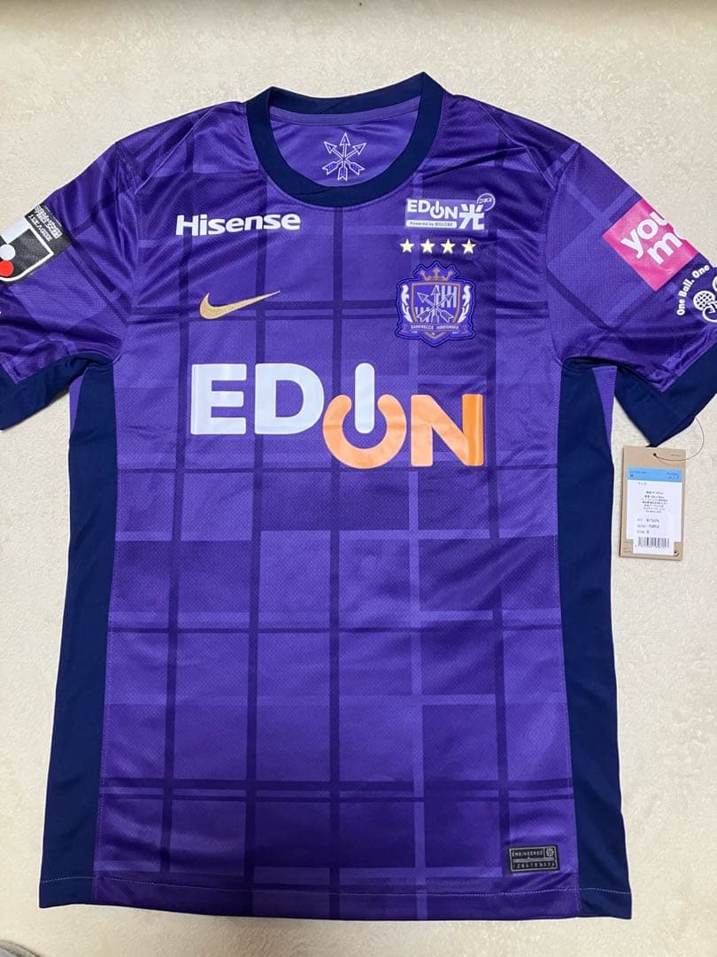 新品】サンフレッチェ広島2025年公式ユニフォーム11番満田誠Mサイズ