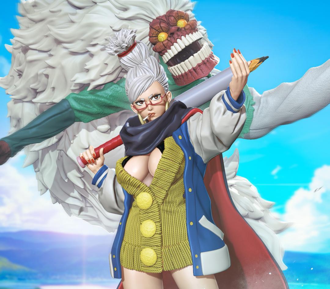 1/10　未塗装 未組立　フィギュア　ガレージキット　ダンダダン 綾瀬星子