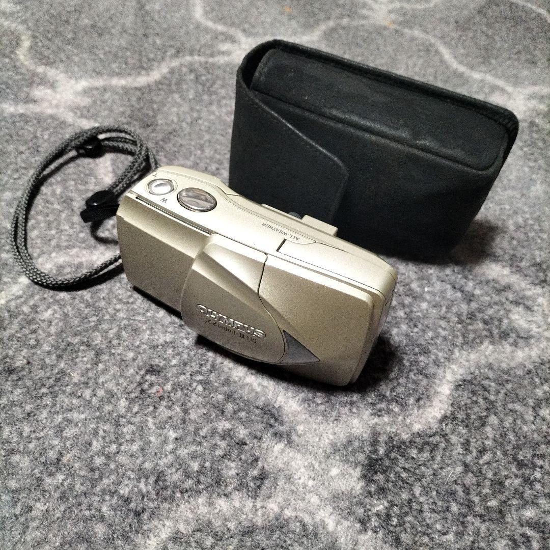 OLYMPUS μ[mju:]-II 110 フィルムカメラ ケース付き OLYMPUS