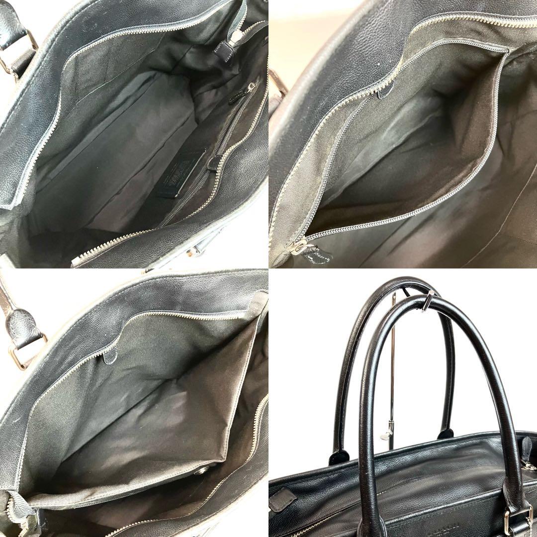 【美品】コーチ　メトロポリタン　ブリーフケース 2way A4 ブラック