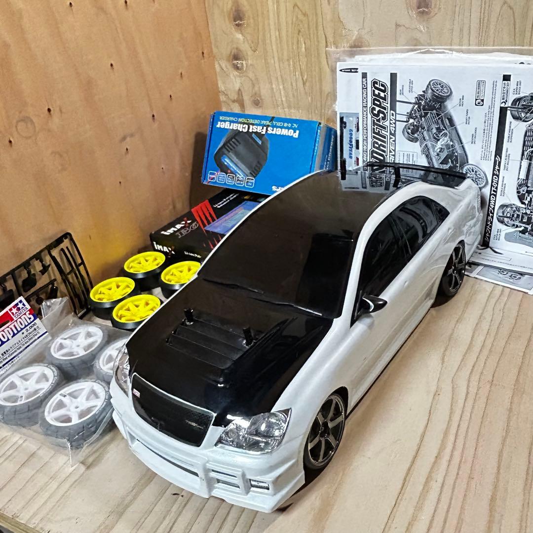 タミヤ TT-01 クラウン TT01 DRIFT V2 フロントモーター仕様 - メルカリ