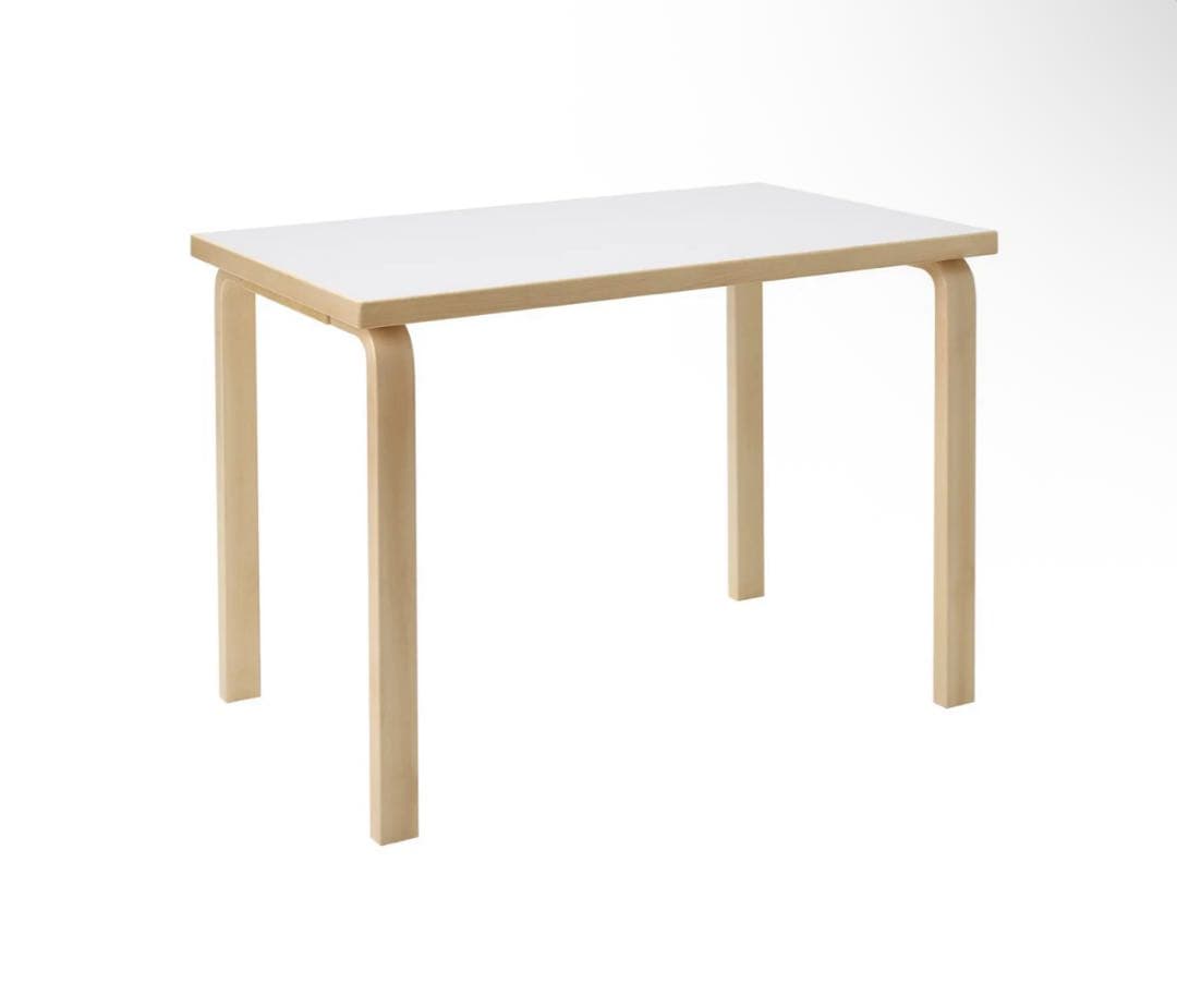 Artek TABLE 80B テーブルホワイトラミネート