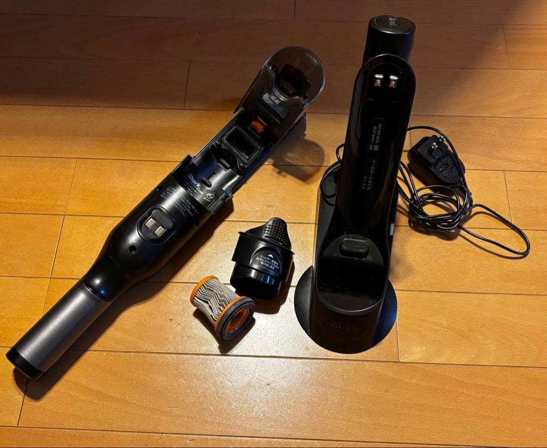 Shark スティッククリーナー 本体 充電式 ブラック WV285J ジャンク