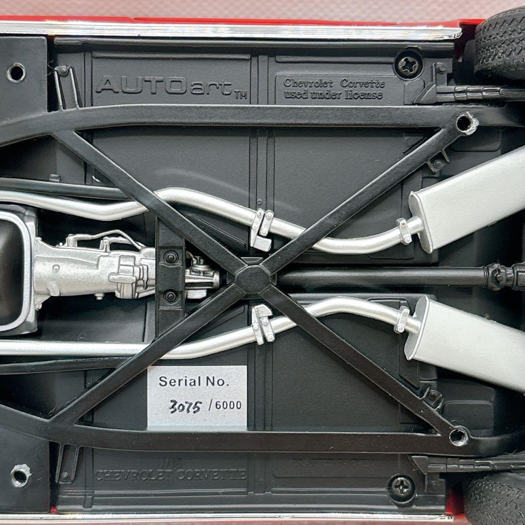 Haya シボレーコルベット 1962 ROMAN RED 1/18 C1