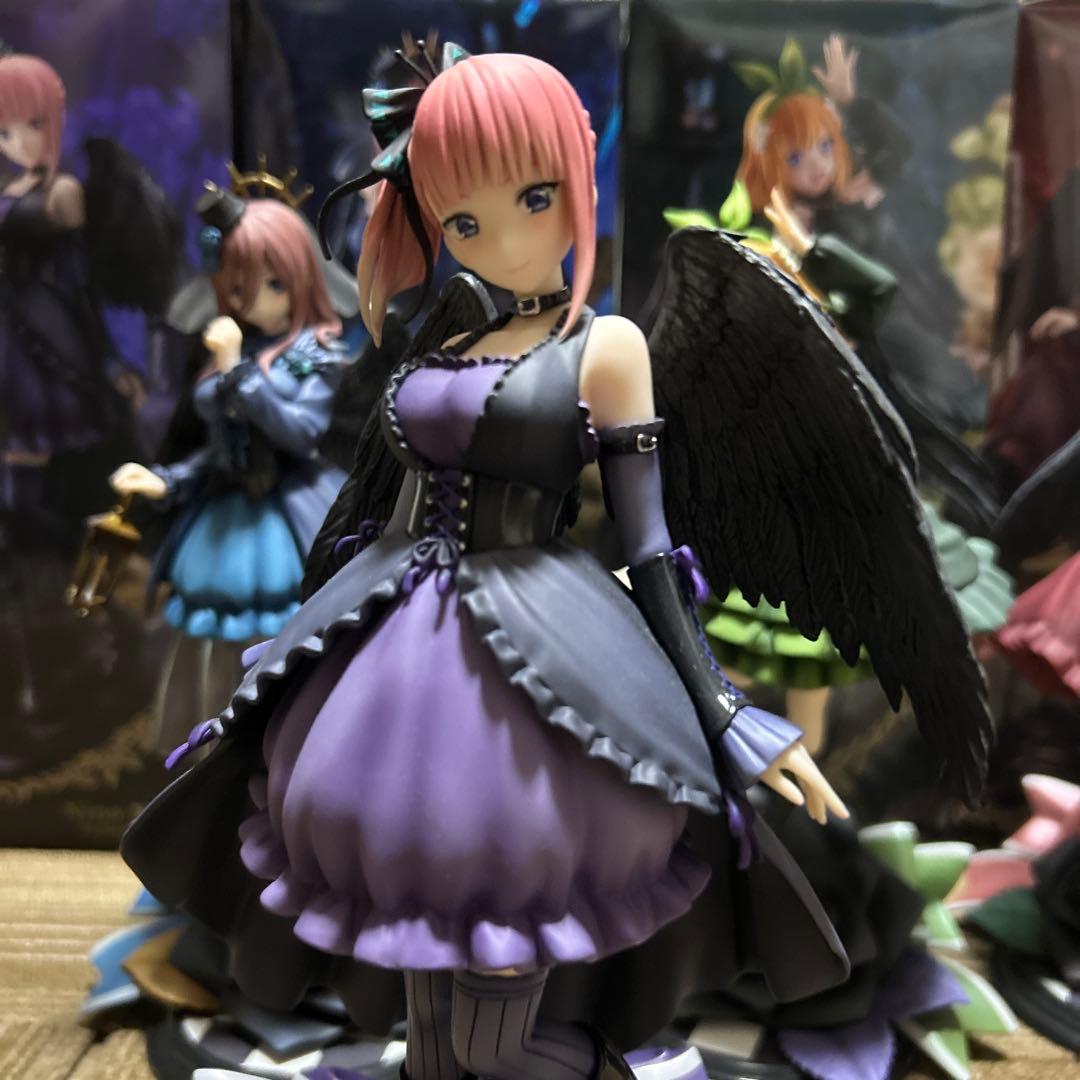 五等分の花嫁　堕天使フィギュア　セット