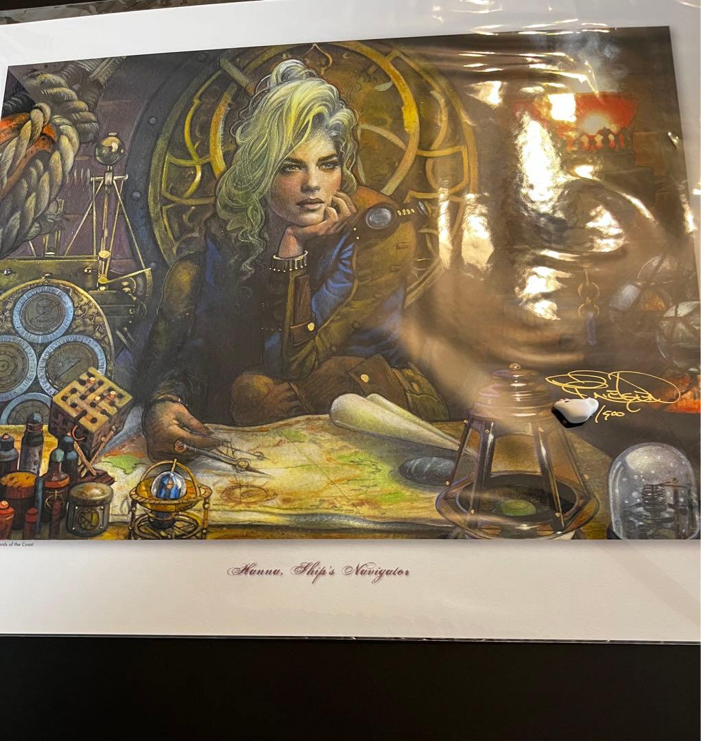 Terese Nielsen 航行長ハナ 直筆サイン入り アートプリント MTG - メルカリ