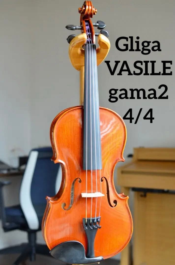 ほぼ未使用】Gliga VASILE gama2 バイオリン 4/4 セット