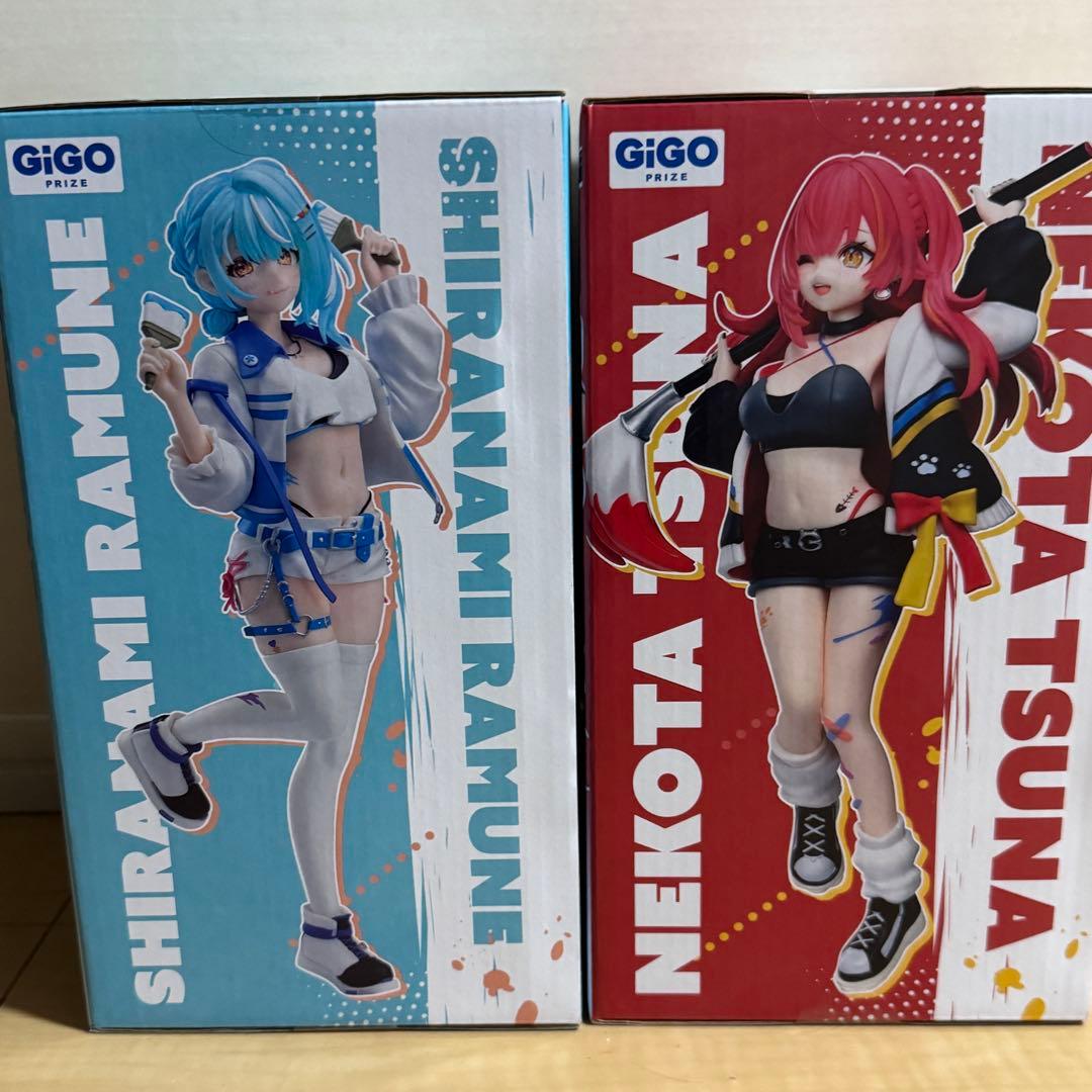 GiGO限定 ぶいすぽっ！スケールフィギュア 猫汰つな 白波らむね - メルカリ