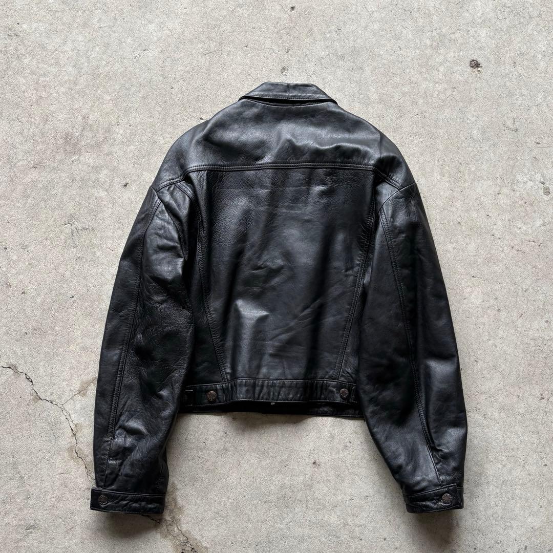 00s archive real leather tracker jacket - メルカリ