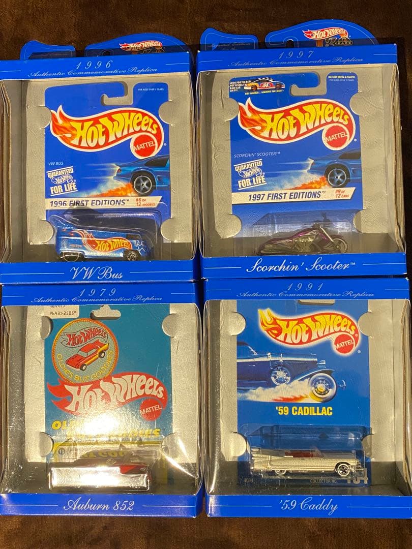 超希少 HOT WHEELS ホットホイール 30周年 限定　4台セット 絶版