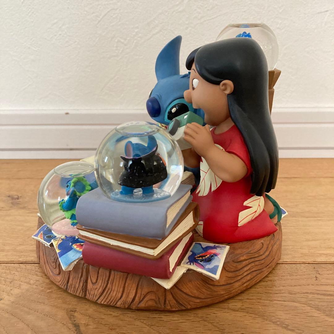 ☆レア☆ リロ＆スティッチ　スノードーム　ディズニーオークション限定500