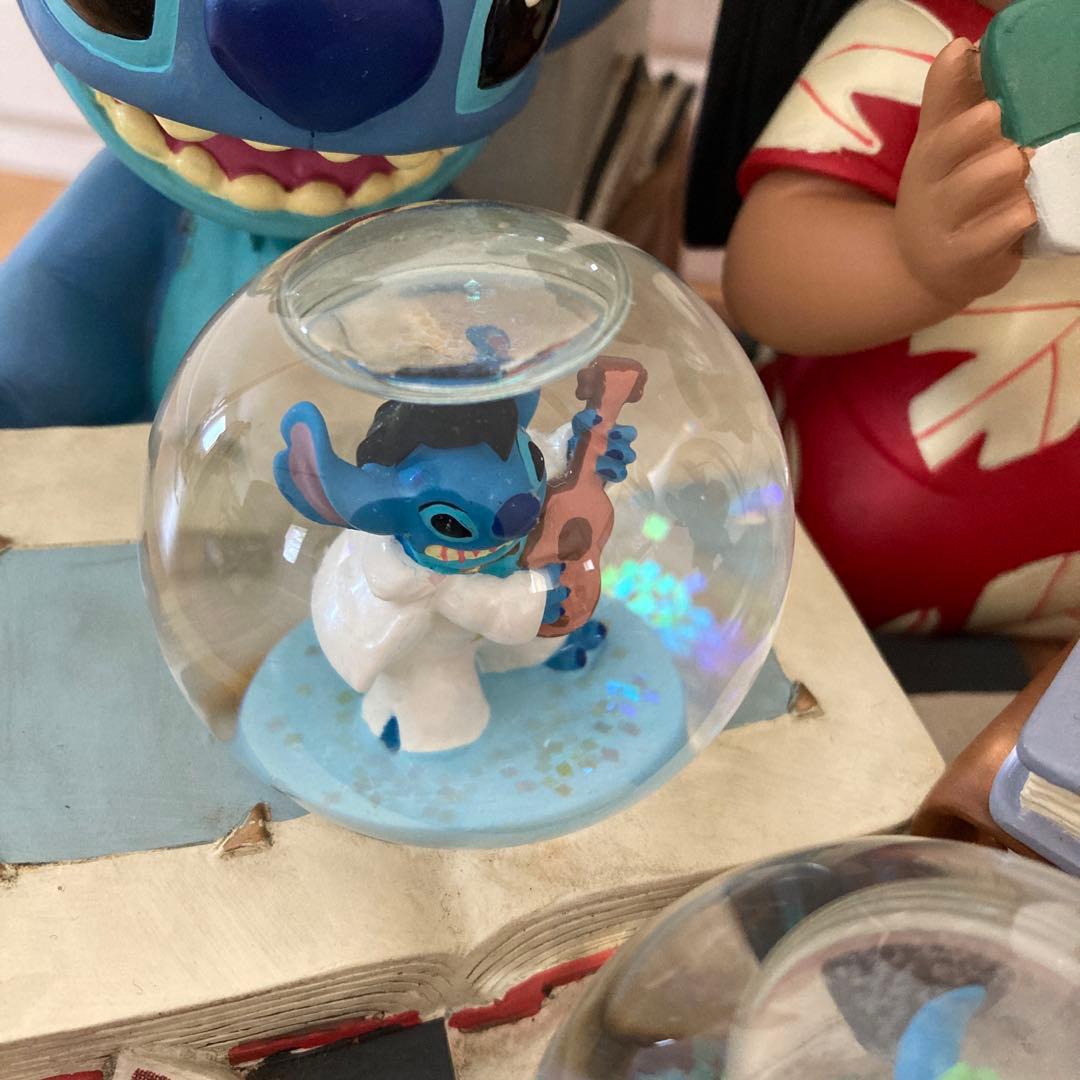 ☆レア☆ リロ＆スティッチ　スノードーム　ディズニーオークション限定500