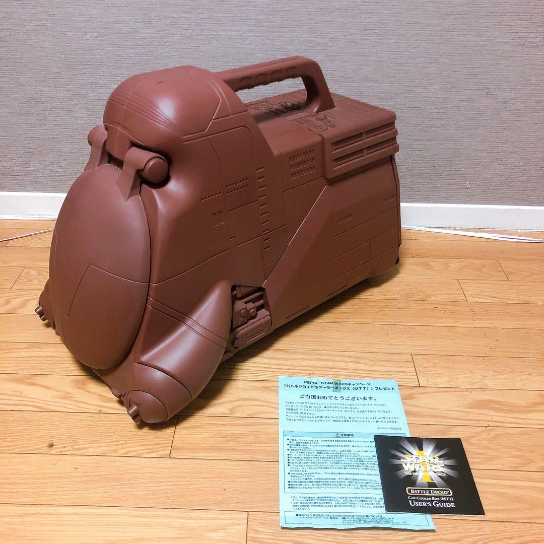 スターウォーズ缶クーラーボックス バトルドロイドMTT star warsペプシ