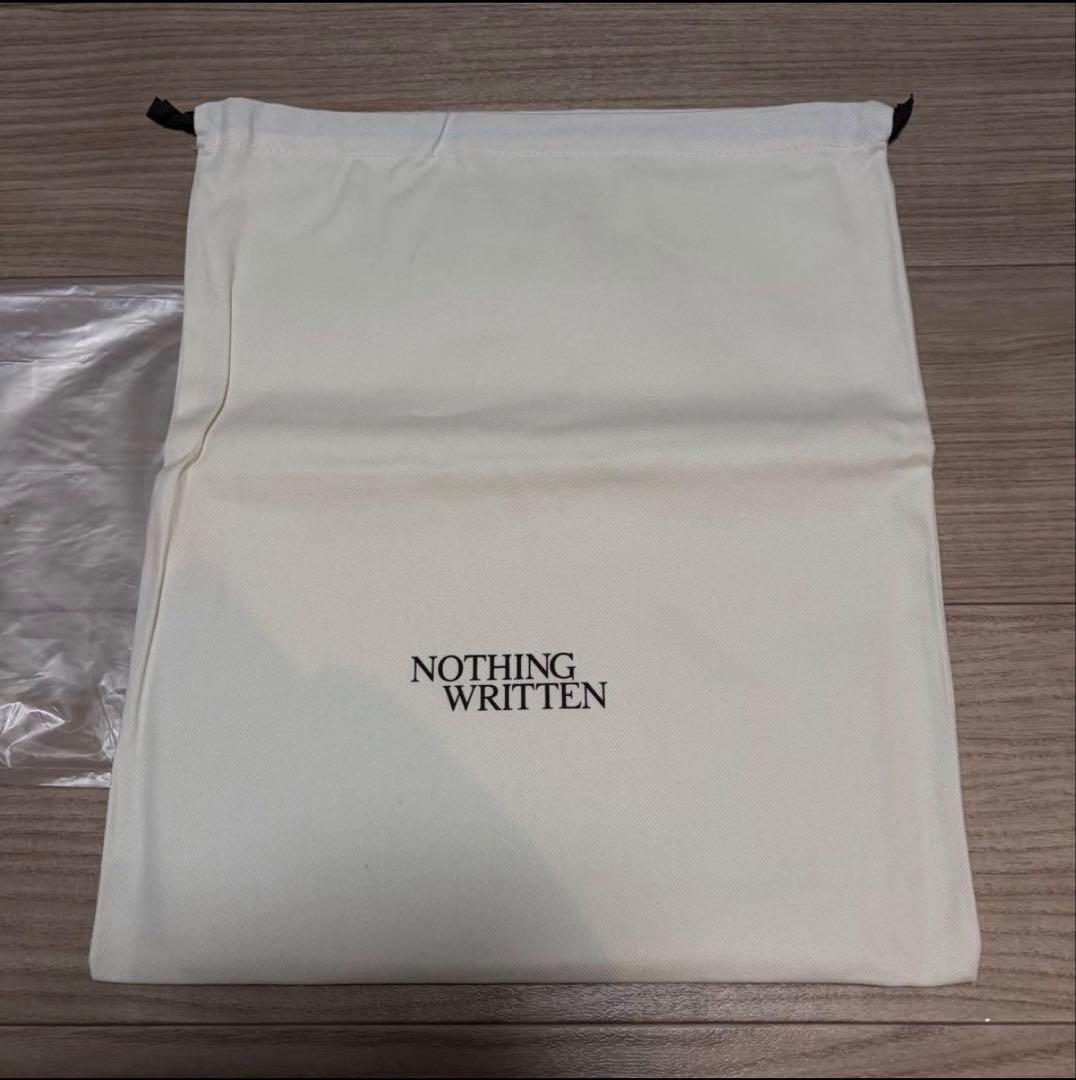 NOTHING WRITTEN ブラック ショルダーバッグ