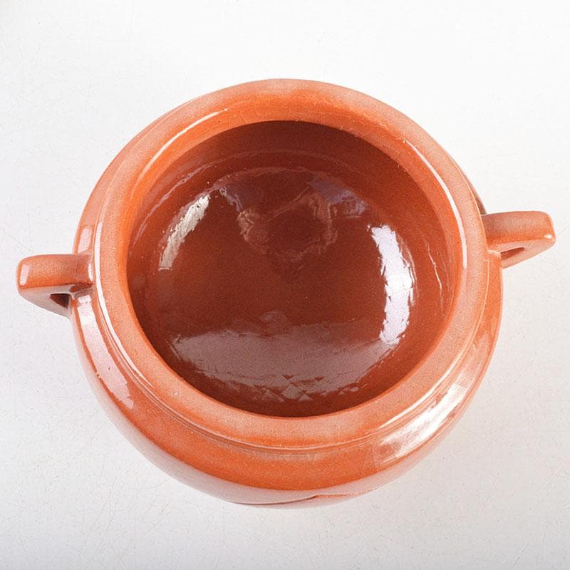 茶道具 京焼 川崎和楽作 赤楽 三足香炉 共布共箱 V 6823