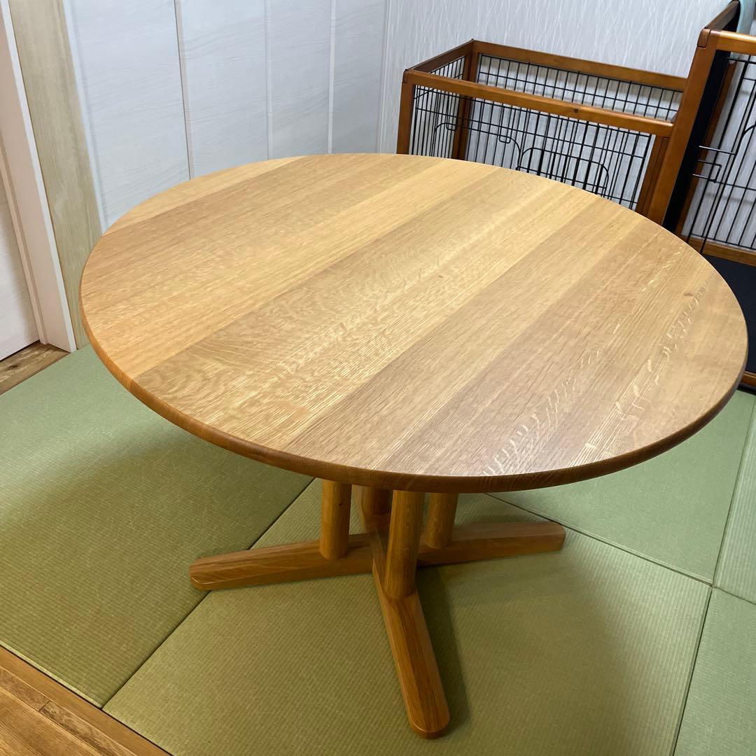 ナガノインテリア 丸テーブル