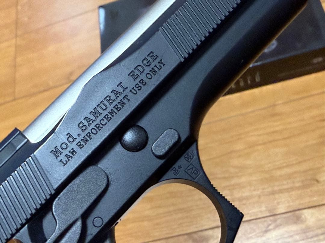 東京マルイ バイオハザード サムライエッジ スタンダードモデル ガス漏れ無し美品