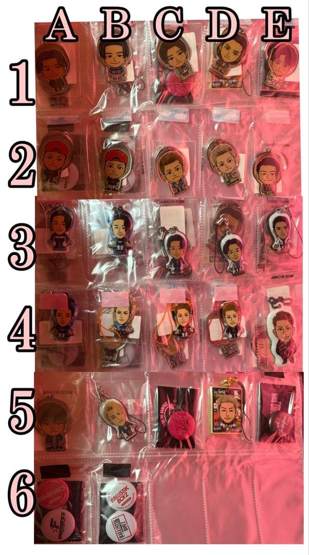 RIKU 堀夏喜 澤本夏輝 砂田将宏 白濱亜嵐 缶バッチ フォトキー