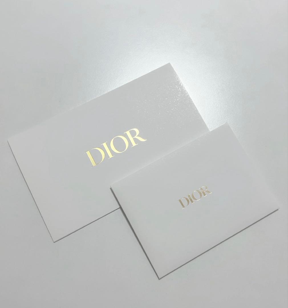 Dior ノベルティ ポーチ ギフトボックス マザーズデイ おまけカード 母の日