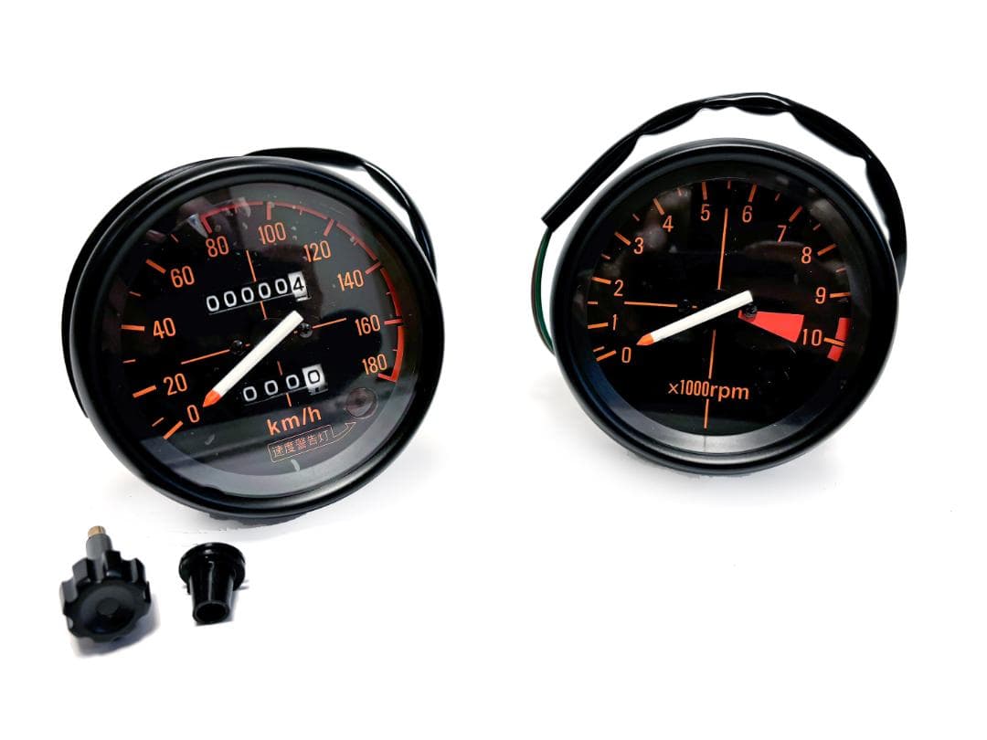 新品 ホンダ CB750F KMH スピード＋タコメーターセット ホワイト