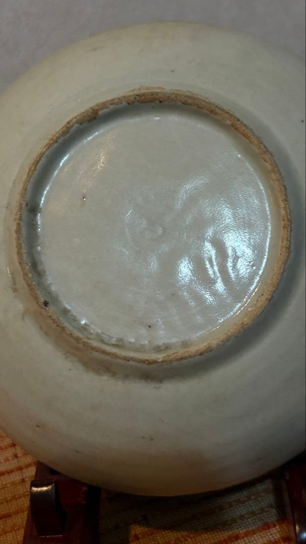 骨董品　波佐見焼　くらわんか皿　唐草文 古伊万里　古美術