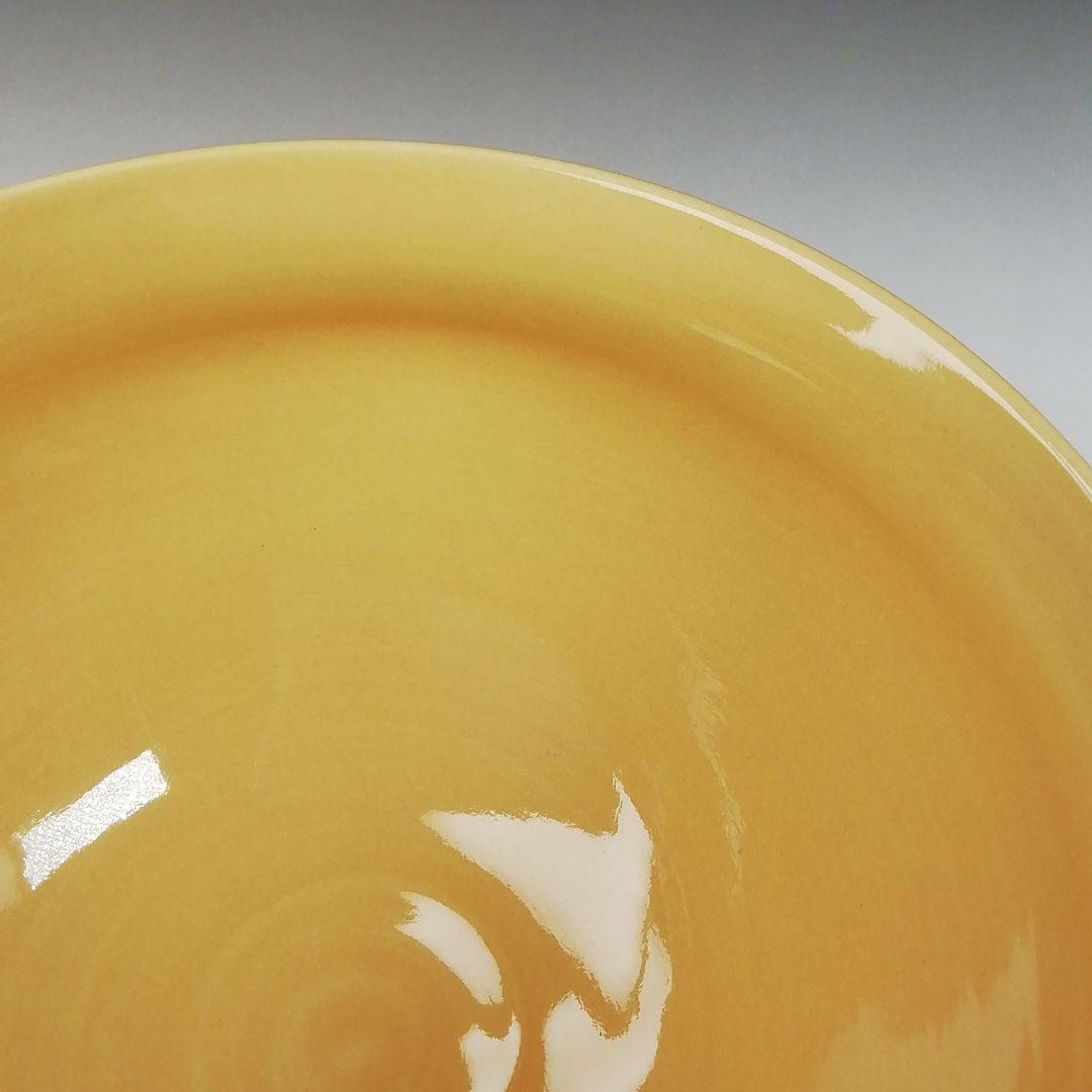 T774 茶碗 『淡黄交趾 鼠の嫁入』『伊藤昇峰 造』 節約 共箱 抹茶