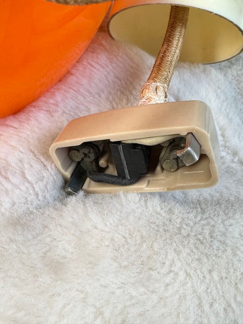 昭和レトロ ペンダントライト オレンジ 当時物 レトロ照明 美品2025年