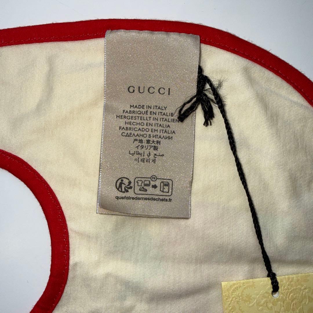 GUCCI スタイ・よだれかけと帽子セット GUCCI 3点セット ベビー服