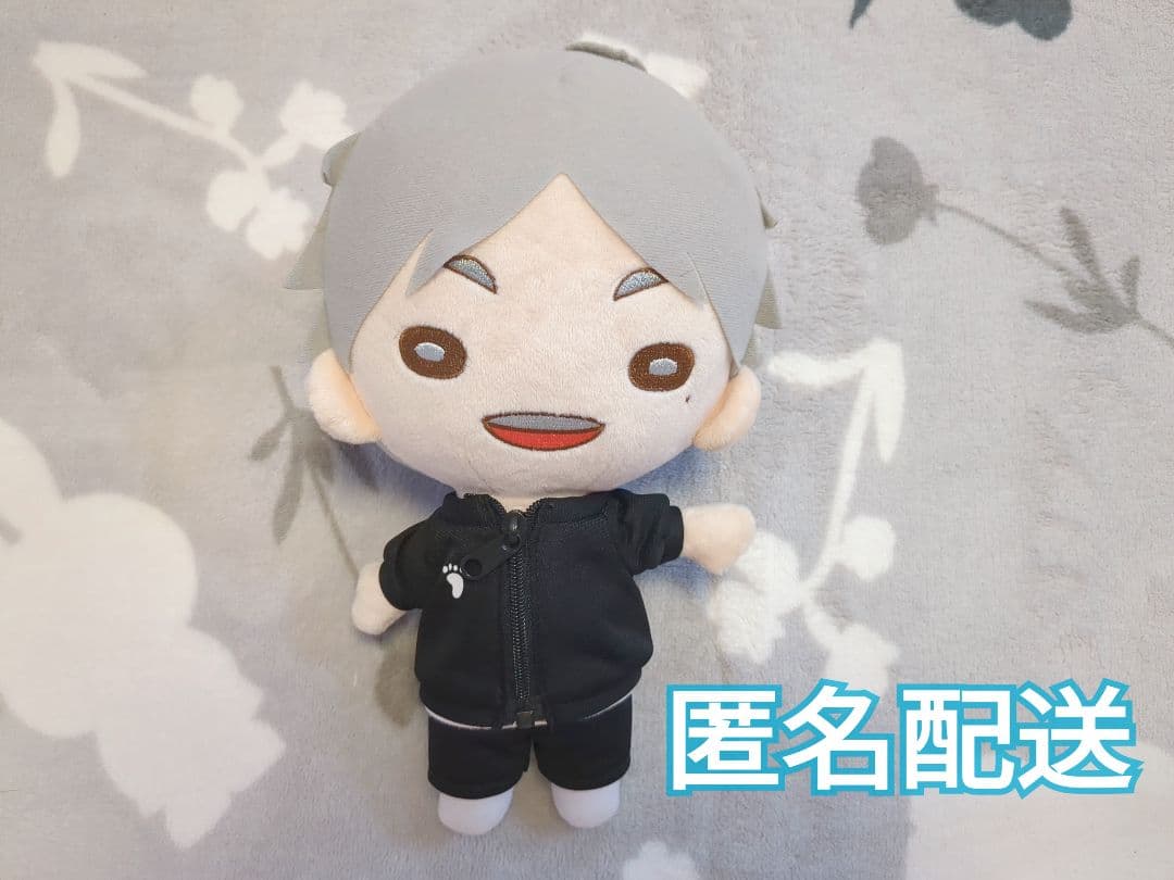 ⑮ハイキュー菅原孝支缶バッジぬいぐるみ