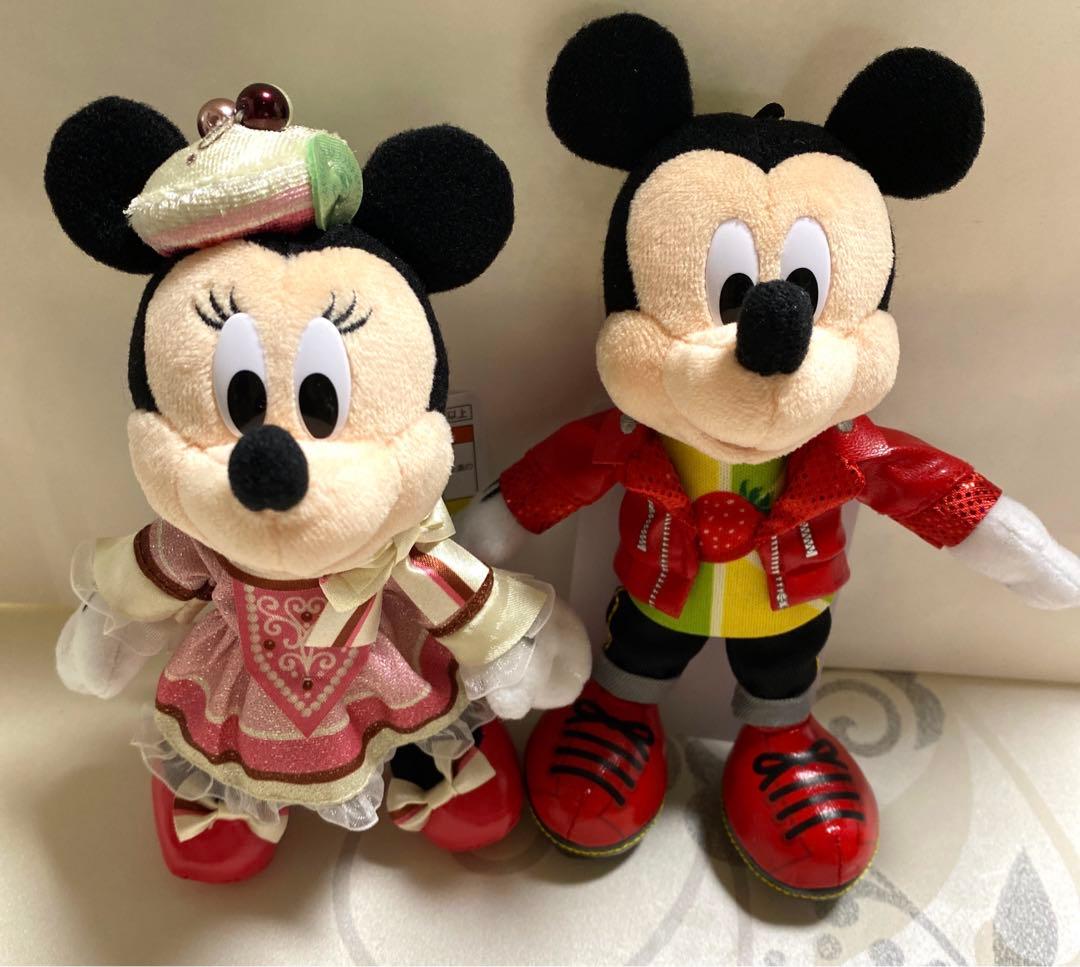 パルパルパルパルーザぬいぐるみバッジミッキーミニー