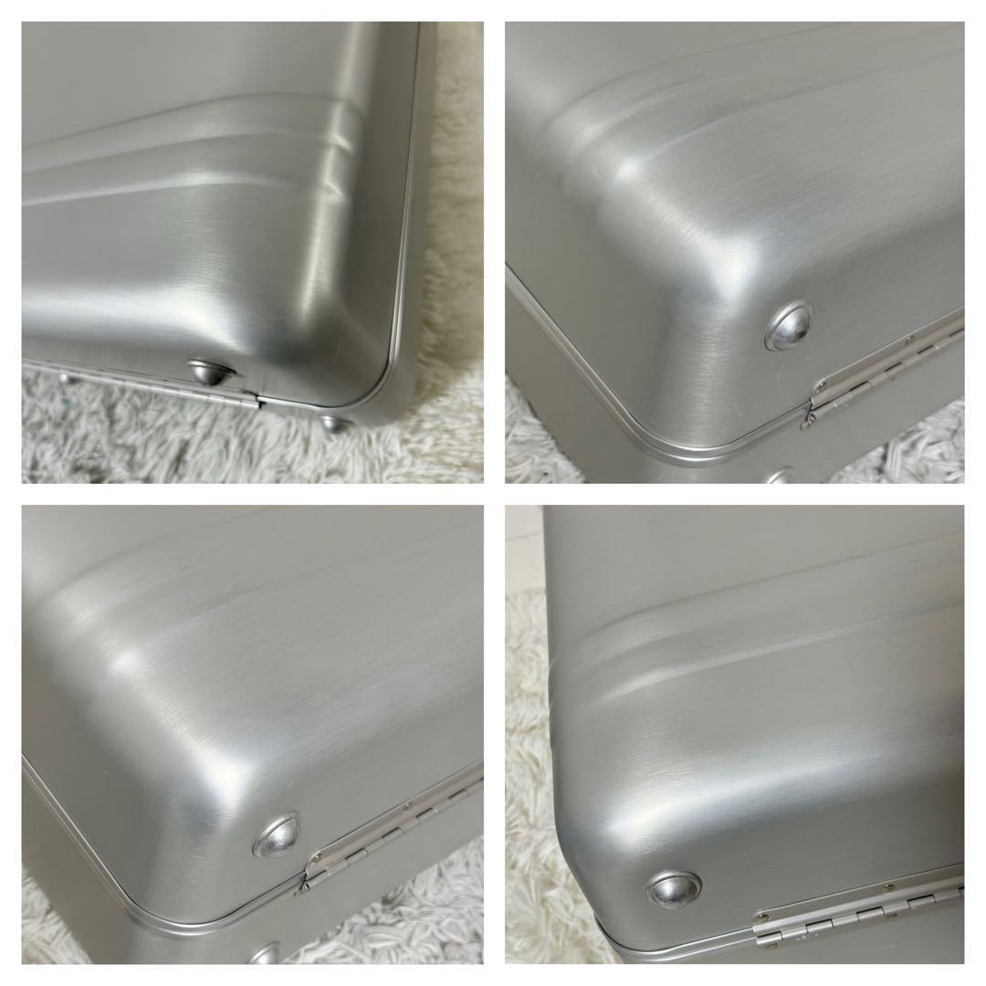 未使用・希少⭐️ゼロハリバートン　カメラケース　アタッシュケース　大容量　アルミ