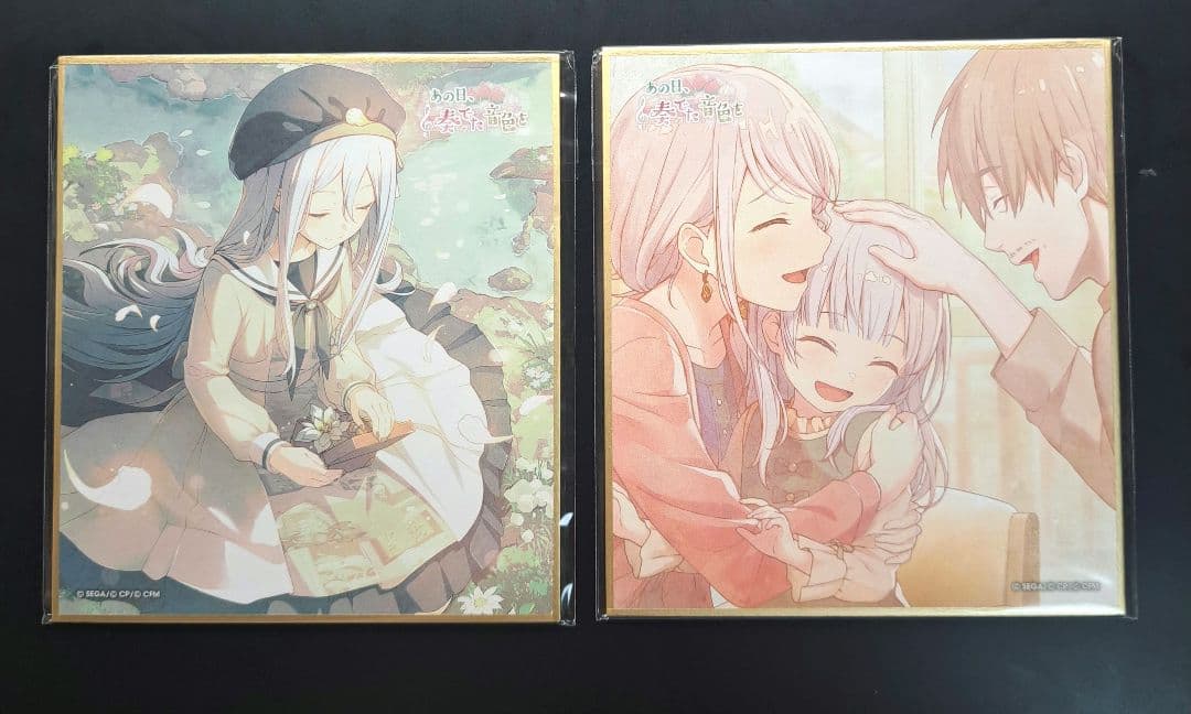 プロセカ ミニ色紙 41C 宵崎奏 「あの日、奏でた音色を」特訓前 特訓後